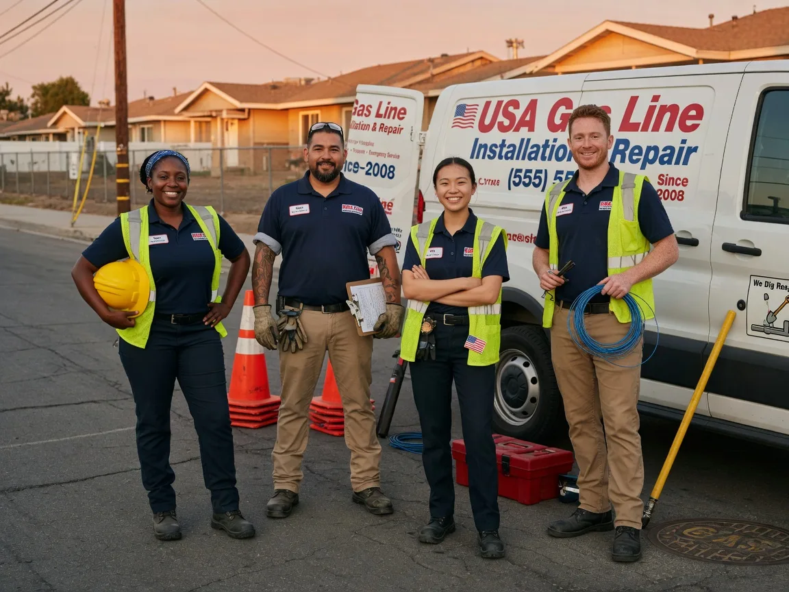Gas Line Installation company in Unionville, IN